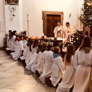 Minstrantendienst Mariatrost / Pfarre Graz-Mariatrost  Einkleidung 2020