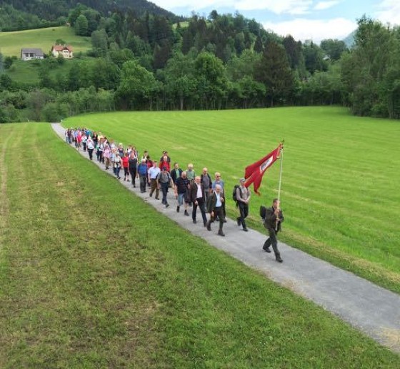 Wallfahrt von St. Gallen nach Frauenberg / P. Ulrich Diel OSB 2015