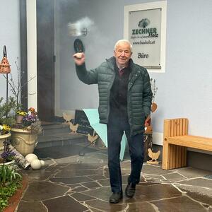 Weihfeuertragen in unserer Pfarre