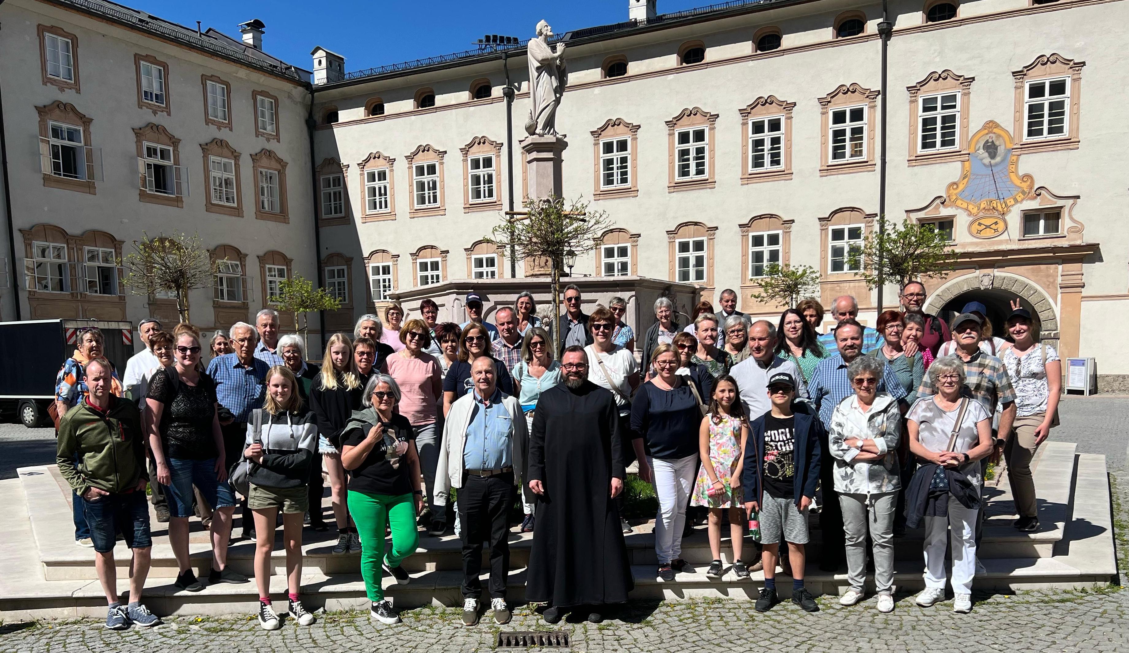 Sankt Gallen Pfarrausflug nach Salzburg / Pater Ulrich Diel OSB